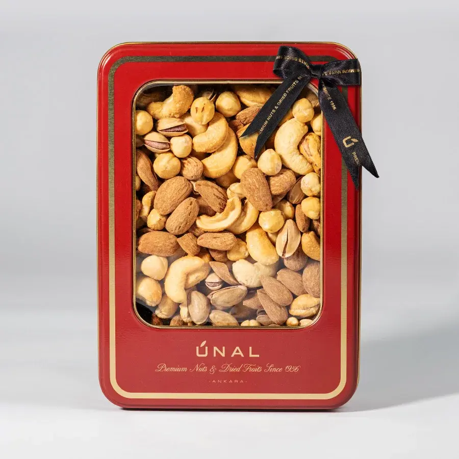 Karışık Kuruyemiş Jumbo Hediyelik Kutu 500GR