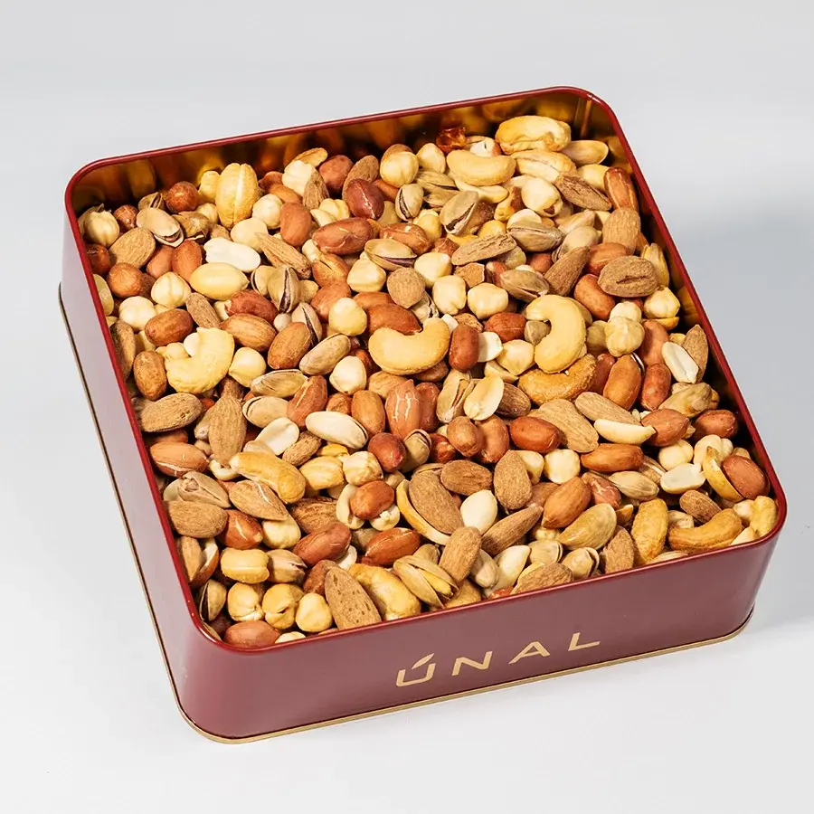 Karışık Kuruyemiş Süper Hediyelik Kutu 1KG