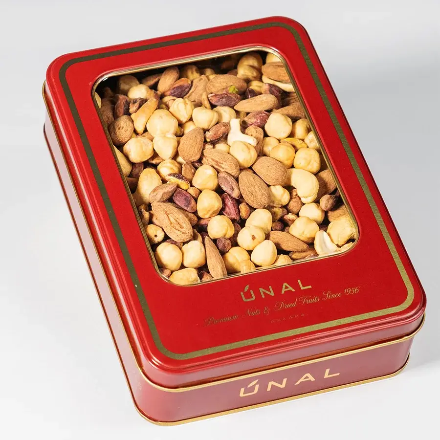 Karışık Kuruyemiş King Hediyelik Kutu 500GR