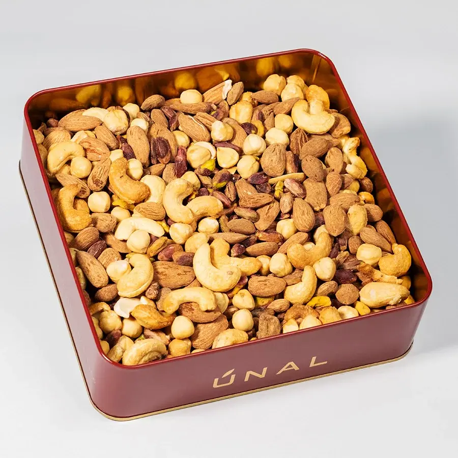 Karışık Kuruyemiş King Hediyelik Kutu 1KG