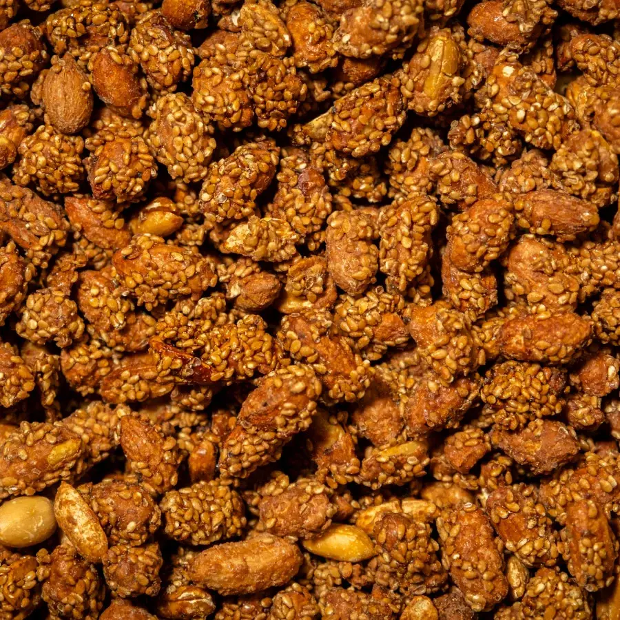 Yer Fıstığı Ballı Susamlı 200 Gr Paket