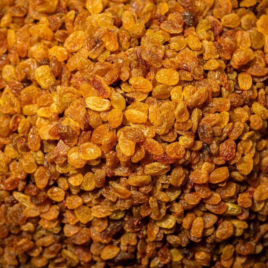 Çekirdeksiz Sarı Üzüm 10 Numara 200 Gr Paket