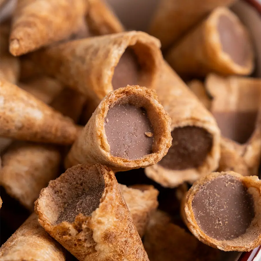 Külah Gofret Çikolatalı - 500  Gr