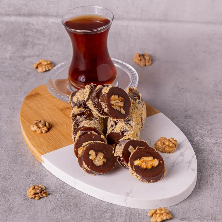 Sucuk Beypazarı Köme Şıralı Pekmezli 1 KG Paket (Şekersiz)