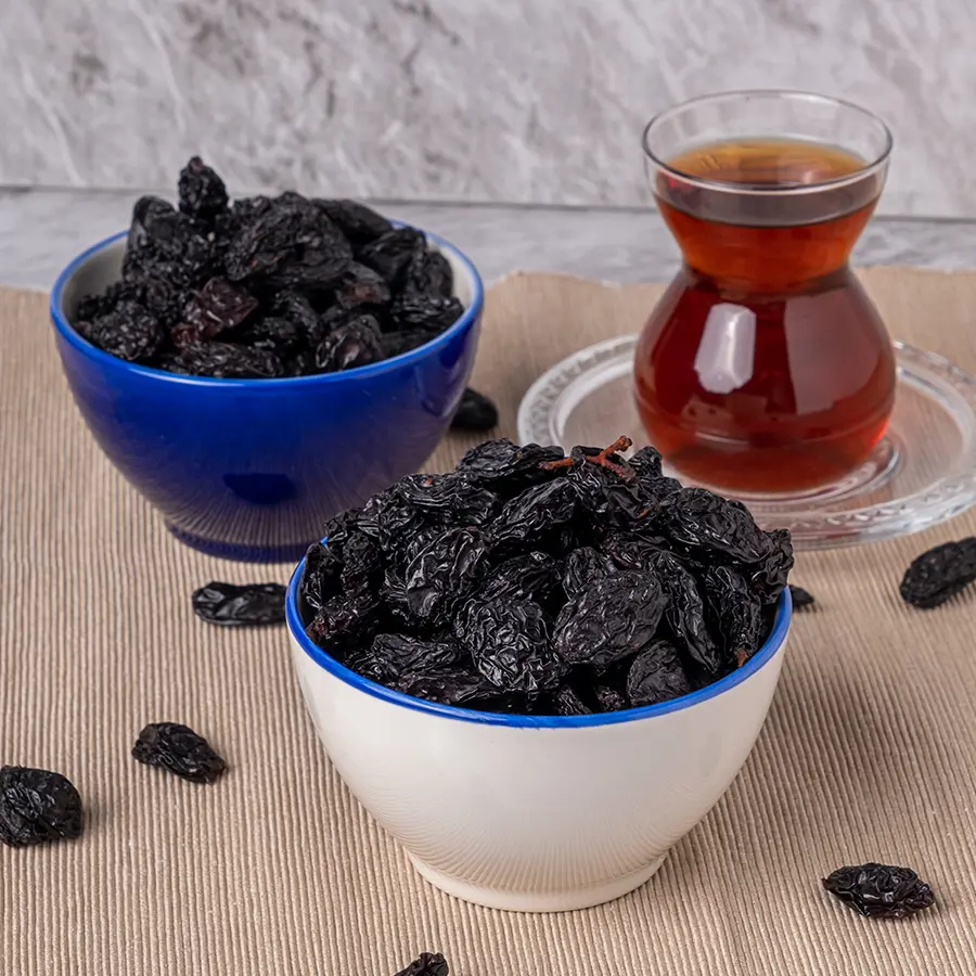 Siyah Besni Üzüm Çekirdekli 1 KG Paket