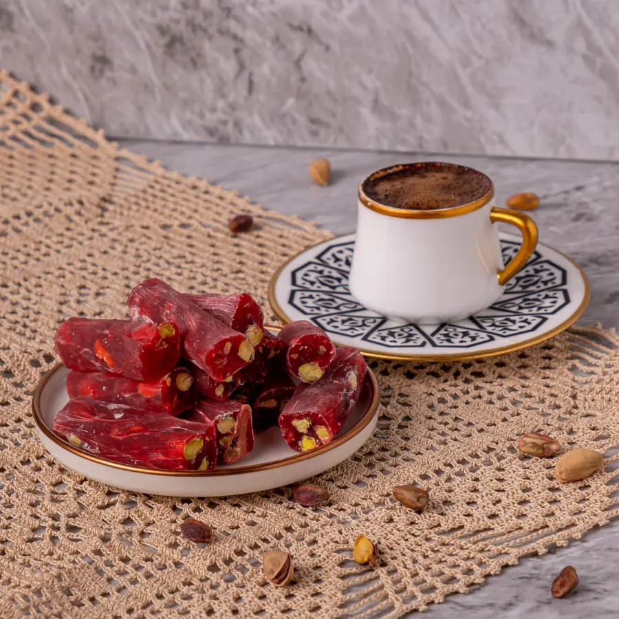 Fitil Sucuk Antep Fıstıklı Narlı 500 Gr Paket