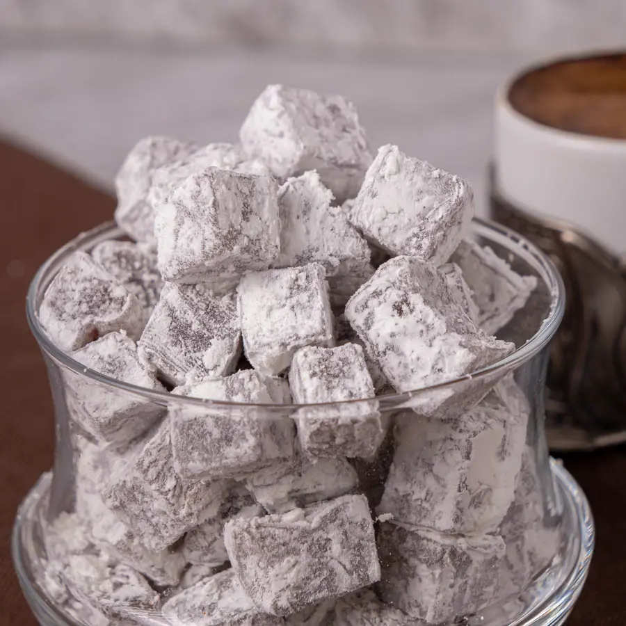 Çifte Kavrulmuş Sade Lokum 1 KG