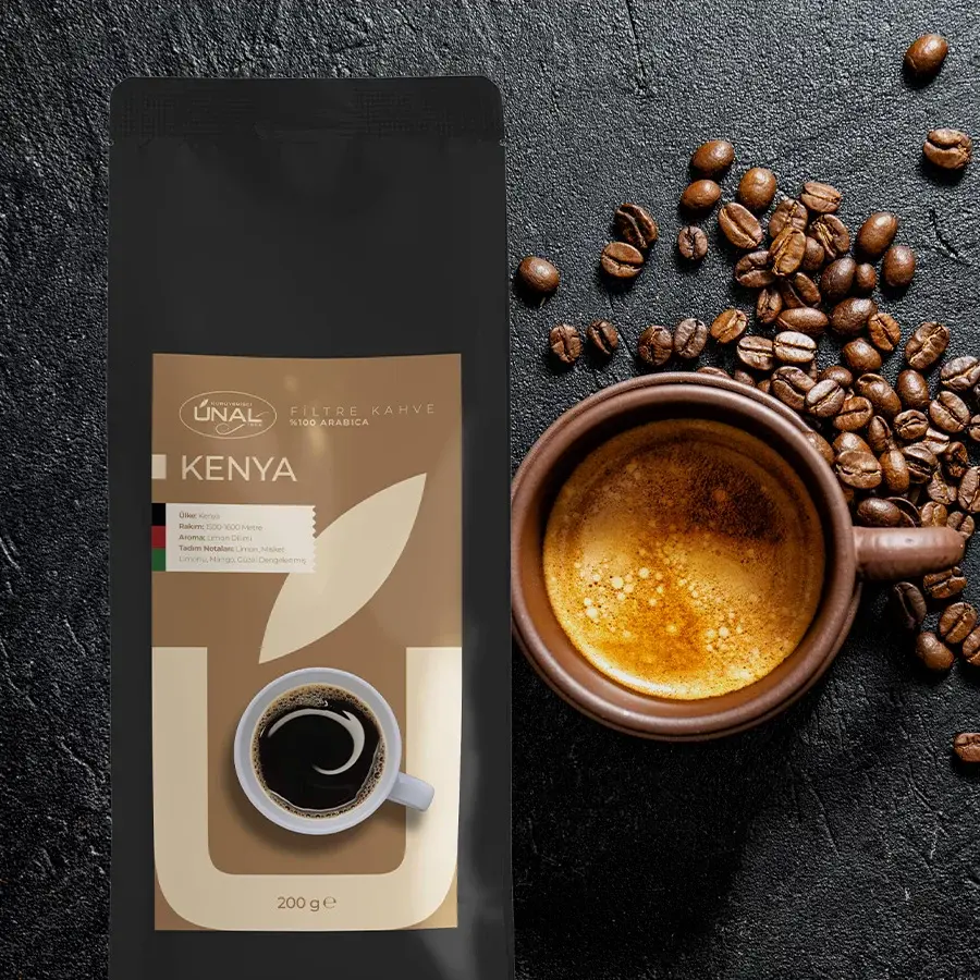 Kenya Filtre Kahve 200 Gr Paket (Çekirdek)